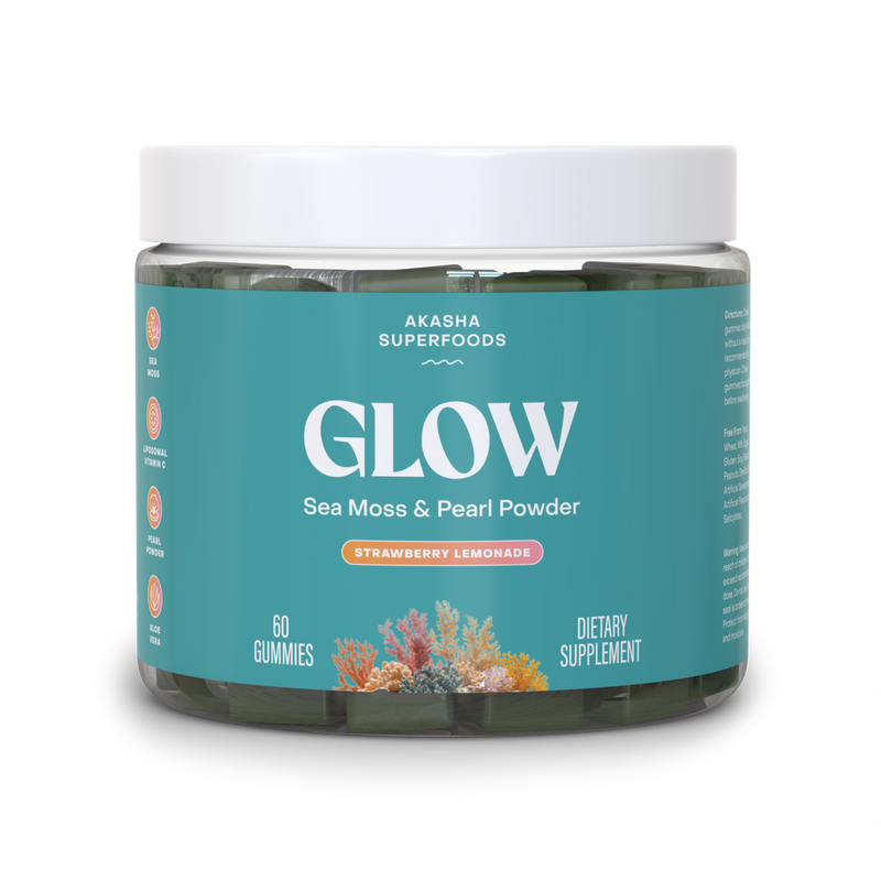 Sea Moss GLOW Gummies jar
