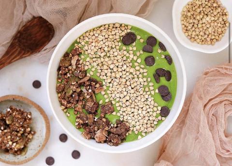 Mint Chocolate Smoothie Bowl