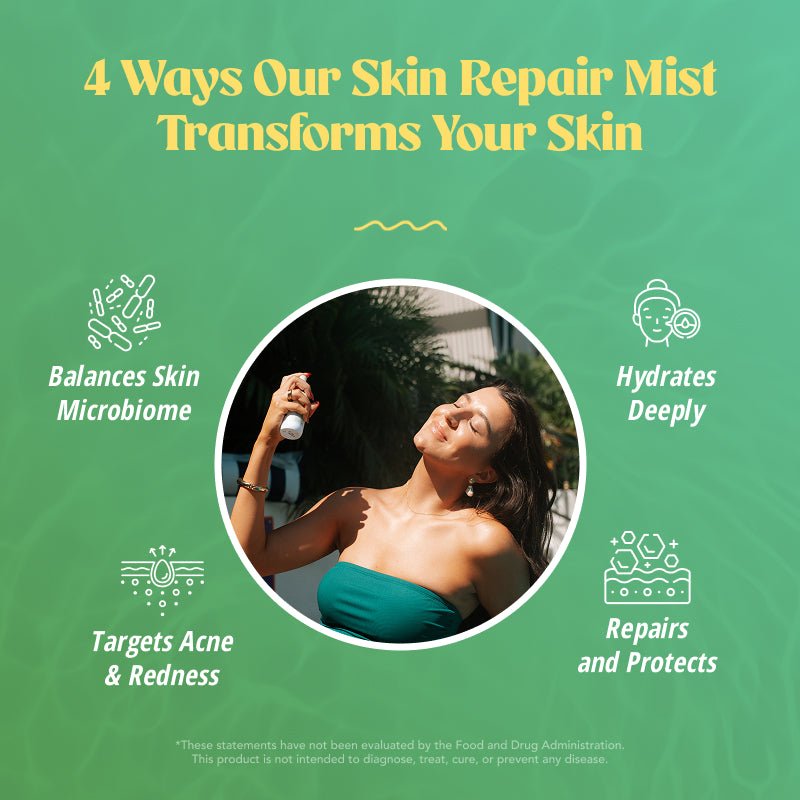 Prebiotic Natural Skin Repair Mist – Akasha Superfoods