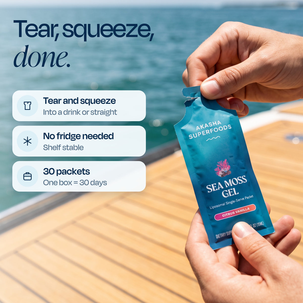 Liposomal Sea Moss Gel: how to use